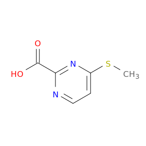 4-(Methylsulfanyl)pyrimidine-2-carboxylic Acid