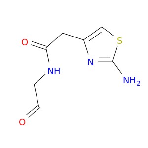 4-Thiazoleacetamide, 2-amino-N-(2-oxoethyl)-
