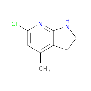 1H-Pyrrolo[2,3-b]pyridine, 6-chloro-2,3-dihydro-4-methyl-