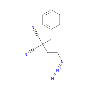 Propanedinitrile, (2-azidoethyl)(phenylmethyl)-