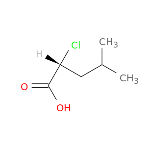 Pentanoic acid, 2-chloro-4-methyl-, (R)-