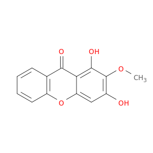 9H-Xanthen-9-one, 1,3-dihydroxy-2-methoxy-