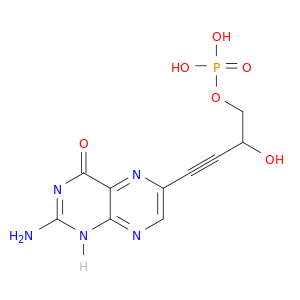 4(1H)-Pteridinone, 2-amino-6-[3-hydroxy-4-(phosphonooxy)-1-butynyl]-