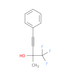 3-Butyn-2-ol, 1,1,1-trifluoro-2-methyl-4-phenyl-