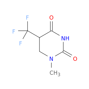 2,4(1H,3H)-Pyrimidinedione, dihydro-1-methyl-5-(trifluoromethyl)-