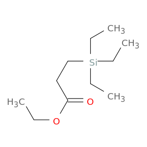 Propanoic acid,3-(triethylsilyl)-, ethyl ester