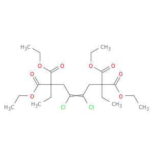 5-Decene-3,3,8,8-tetracarboxylic acid, 5,6-dichloro-, tetraethyl ester
