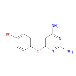 6-(4-bromophenoxy)pyrimidine-2,4-diamine