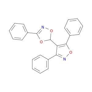 1,4,2-Dioxazole, 5-(3,5-diphenyl-4-isoxazolyl)-3-phenyl-