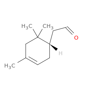 3-Cyclohexene-1-acetaldehyde, 4,6,6-trimethyl-, (S)-