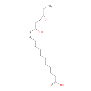 9,11-Tetradecadienoic acid, 14-(3-ethyloxiranyl)-13-hydroxy-