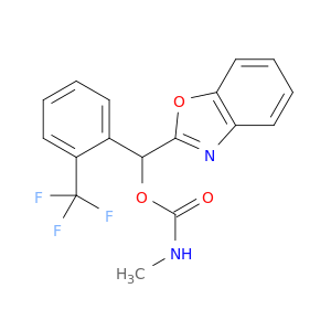 2-Benzoxazolemethanol, a-[2-(trifluoromethyl)phenyl]-,methylcarbamate (ester) (9CI)