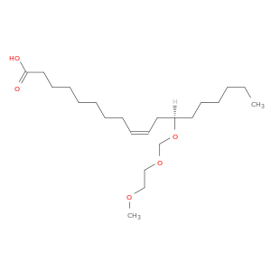 9-Octadecenoic acid, 12-[(2-methoxyethoxy)methoxy]-, (9Z,12R)-