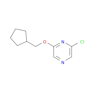 2-chloro-6-(cyclopentylmethoxy)pyrazine