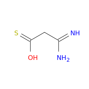 Propanethioic acid, 3-amino-3-imino-
