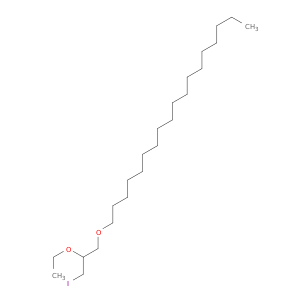 Octadecane, 1-(2-ethoxy-3-iodopropoxy)-
