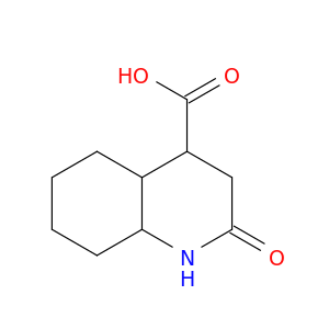 2-Oxo-decahydroquinoline-4-carboxylic acid