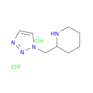 2-(1H-1,2,3-triazol-1-ylmethyl)piperidine dihydrochloride