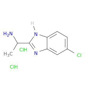 1-(5-Chloro-1H-1,3-benzodiazol-2-yl)ethan-1-amine dihydrochloride