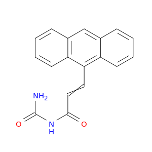 2-Propenamide, N-(aminocarbonyl)-3-(9-anthracenyl)-