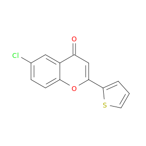 6-chloro-2-thiophen-2-yl-chromen-4-one