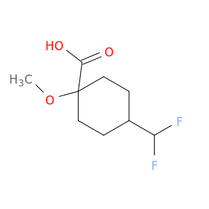 4-(Difluoromethyl)-1-methoxycyclohexane-1-carboxylic acid