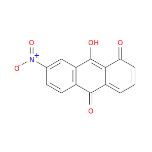 1,10-Anthracenedione, 9-hydroxy-7-nitro-