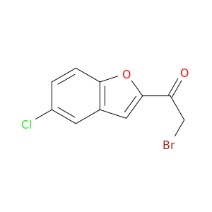 2-Bromo-1-(5-chlorobenzofuran-2-yl)ethanone