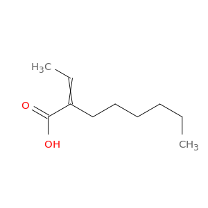 Octanoic acid, 2-ethylidene-