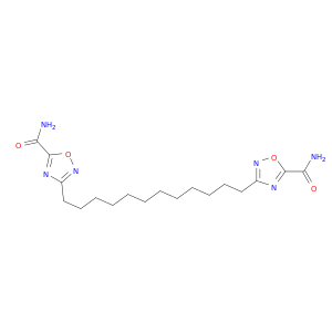 1,2,4-Oxadiazole-5-carboxamide, 3,3'-(1,12-dodecanediyl)bis-