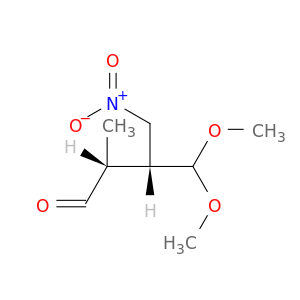 Butanal, 4,4-dimethoxy-2-methyl-3-(nitromethyl)-, (2R,3R)-