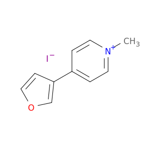 Pyridinium,4-(3-furanyl)-1-methyl-, iodide (1:1)