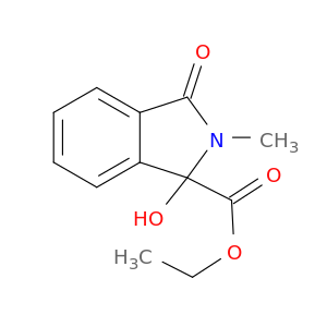 Ethyl 1-hydroxy-2-methyl-3-oxoisoindoline-1-carboxylate