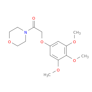 Ethanone,1-(4-morpholinyl)-2-(3,4,5-trimethoxyphenoxy)-