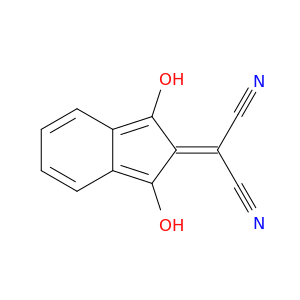 Propanedinitrile, (1,3-dihydroxy-2H-inden-2-ylidene)-