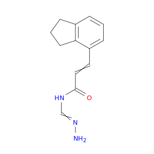 2-Propenamide, N-(aminoiminomethyl)-3-(2,3-dihydro-1H-inden-4-yl)-