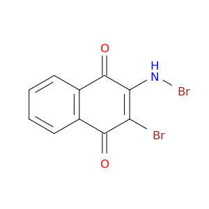 1,4-Naphthalenedione,2-bromo-3-(bromoamino)-