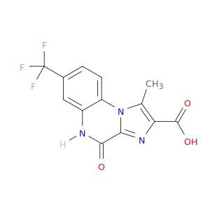 Imidazo[1,2-a]quinoxaline-2-carboxylicacid, 4,5-dihydro-1-methyl-4-oxo-7-(trifluoromethyl)-