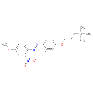 Phenol, 2-[(4-methoxy-2-nitrophenyl)azo]-5-[3-(trimethylsilyl)propoxy]-