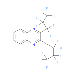 Quinoxaline, 2,3-bis(heptafluoropropyl)-