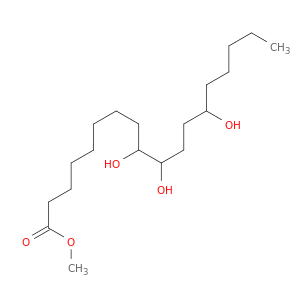 Octadecanoic acid, 9,10,13-trihydroxy-, methyl ester