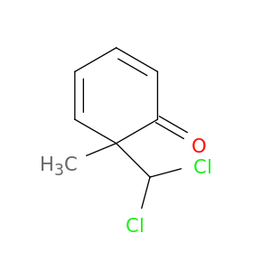 2,4-Cyclohexadien-1-one,6-(dichloromethyl)-6-methyl-