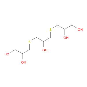 1,2-Propanediol, 3,3'-[(2-hydroxy-1,3-propanediyl)bis(thio)]bis-