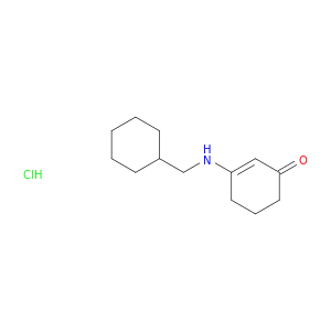 2-Cyclohexen-1-one, 3-(cyclohexylmethylamino)-, hydrochloride