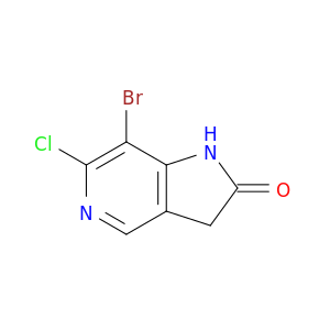 7-Bromo-6-chloro-5-aza-2-oxindole