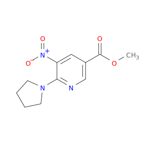 Methyl 5-nitro-6-(pyrrolidin-1-yl)pyridine-3-carboxylate