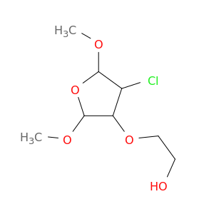 Ethanol, 2-[(4-chlorotetrahydro-2,5-dimethoxy-3-furanyl)oxy]-