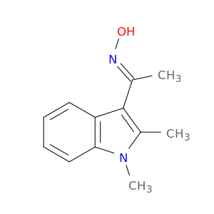 Ethanone, 1-(1,2-dimethyl-1H-indol-3-yl)-, oxime, (E)-