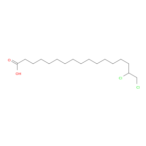 Heptadecanoic acid,16,17-dichloro-