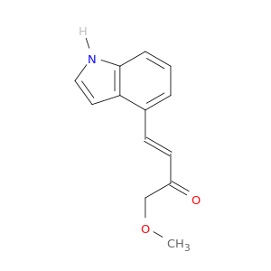 3-Buten-2-one, 4-(1H-indol-4-yl)-1-methoxy-, (E)-